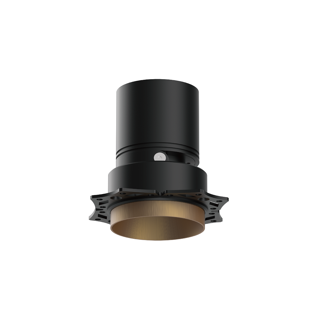 DuraGreen Acme 68 Engine Antique Bronze Semi Trimless Downlight