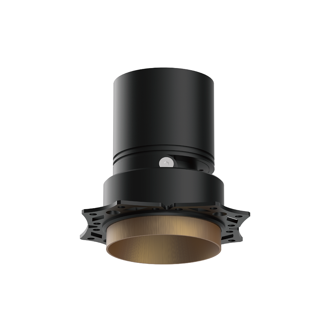DuraGreen Acme 78 Engine Antique Bronze Semi Trimless Downlight