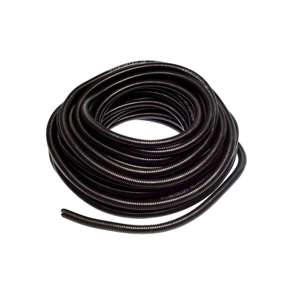 Black Flexible Split Conduit - 11.8m