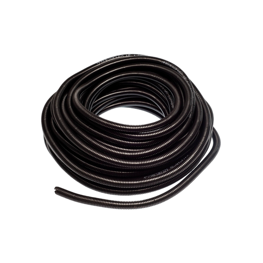 Black Flexible Split Conduit - 11.8m