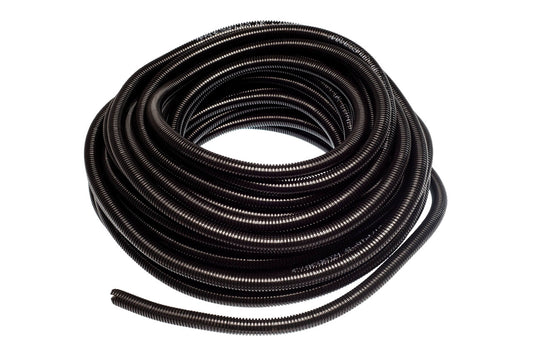 Black Flexible Split Conduit - 11.8m