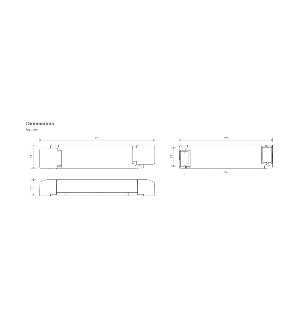 LTECH 36W 24V Triac Driver