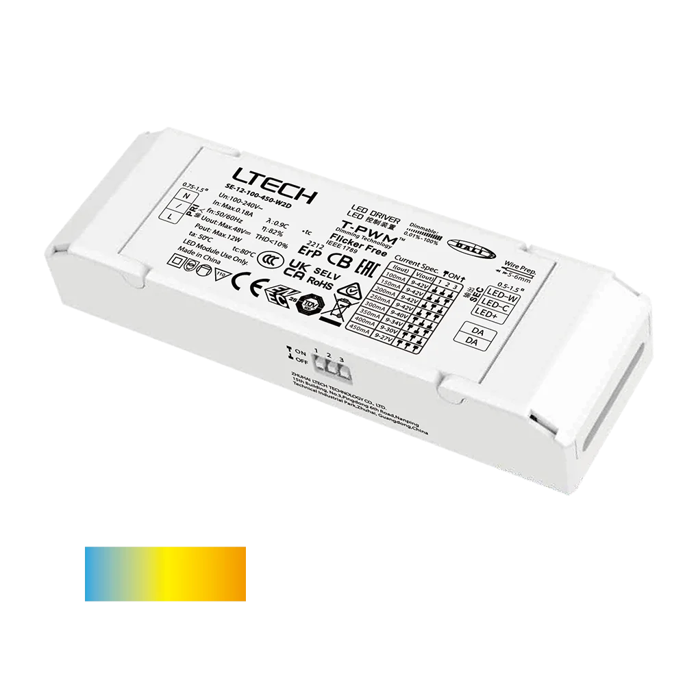 LTECH LED Dali CCT Driver 300mA