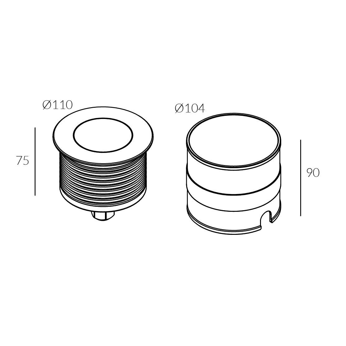 DuraGreen 104 Outdoor Uplight
